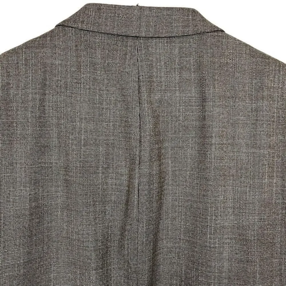 Van Heusen Flex Slim Fit Mens Suit Jacket Blazer Lined Stretch Beige Black 44R
